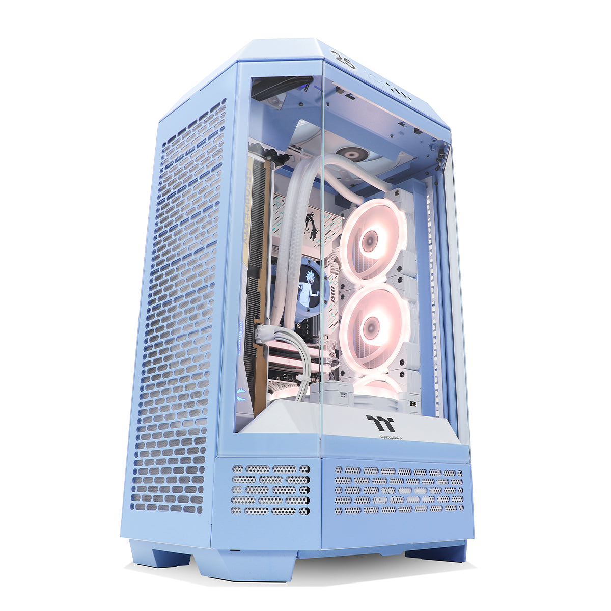 Pop RTX 5070 Ti Ryzen 7 7800X3D Gaming PC - BLUE