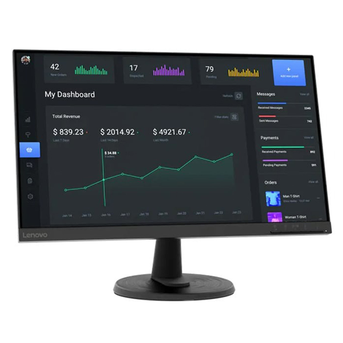 Lenovo C24-40 24" FHD VA Monitor