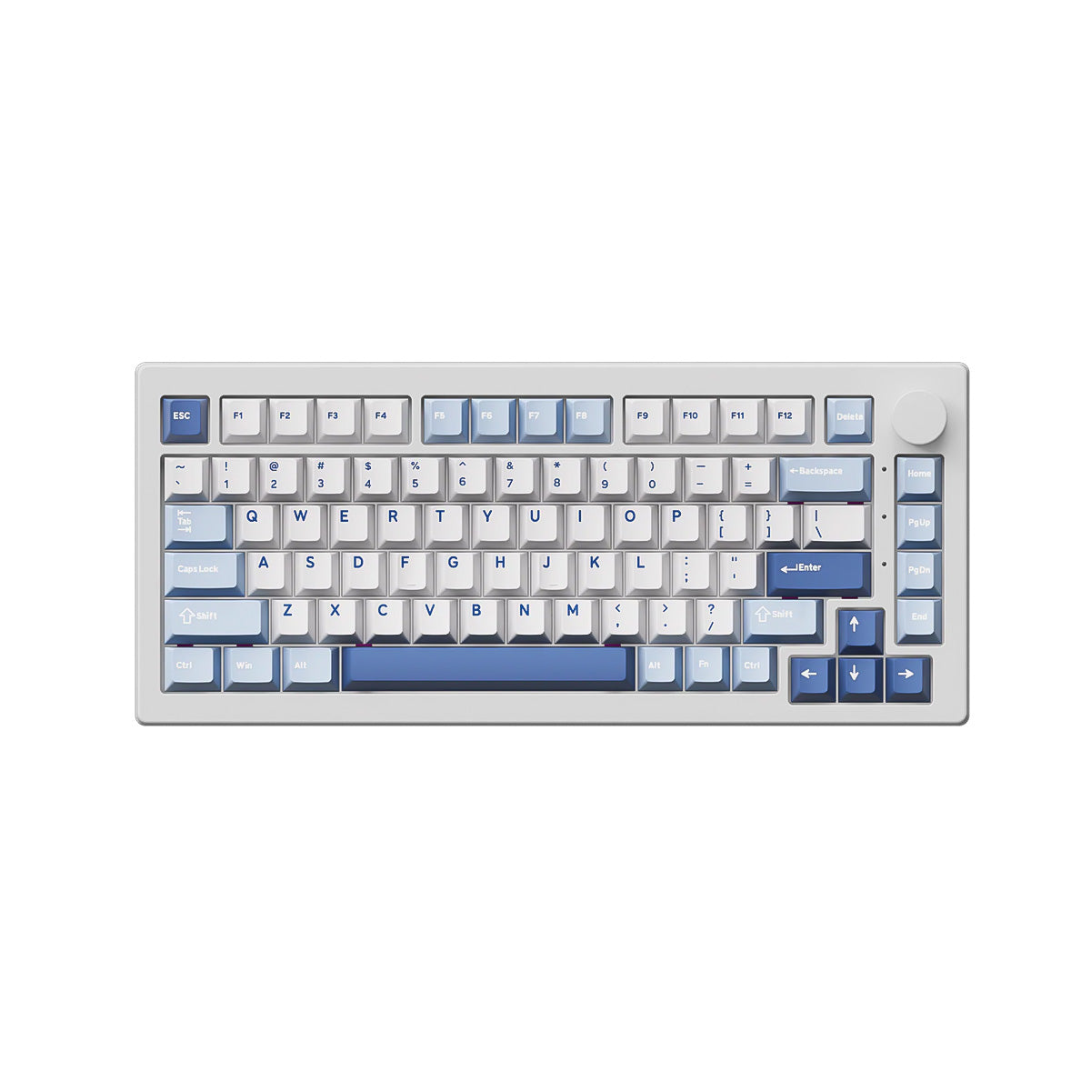 Akko 5075 V3 Glacier White 75% Wireless Mechanical Keyboard - Piano Switch