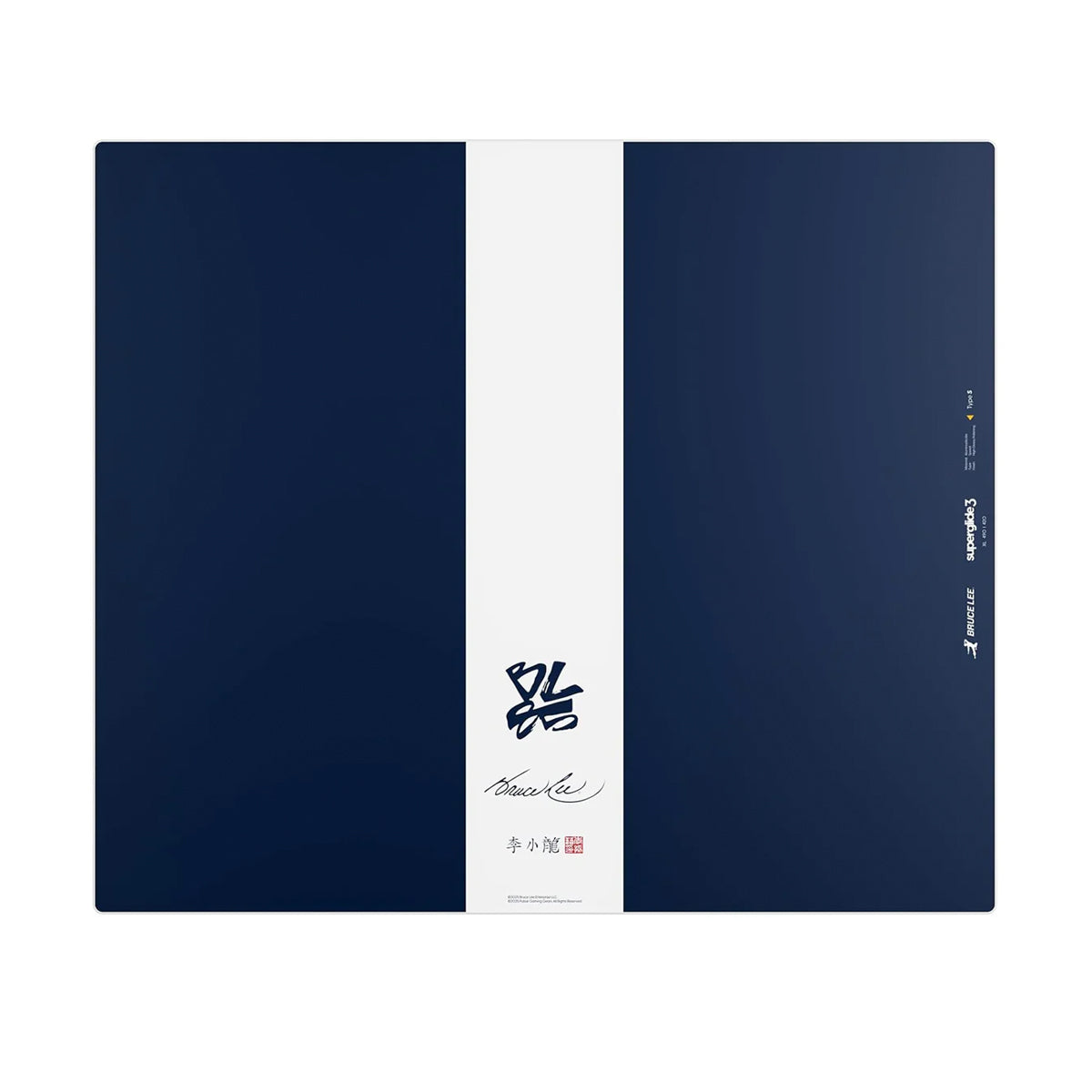 Pulsar Superglide v3 Glass Mouse Pad XL - Bruce Lee 85th Anniversary Edition Navy