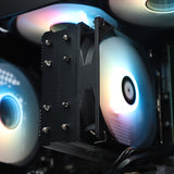 Gravity RR RX 7600 Ryzen 5 5500 Gaming PC - AMBER