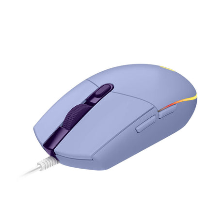 Logitech G203 LightSync RGB Wired Gaming Mouse - Lilac