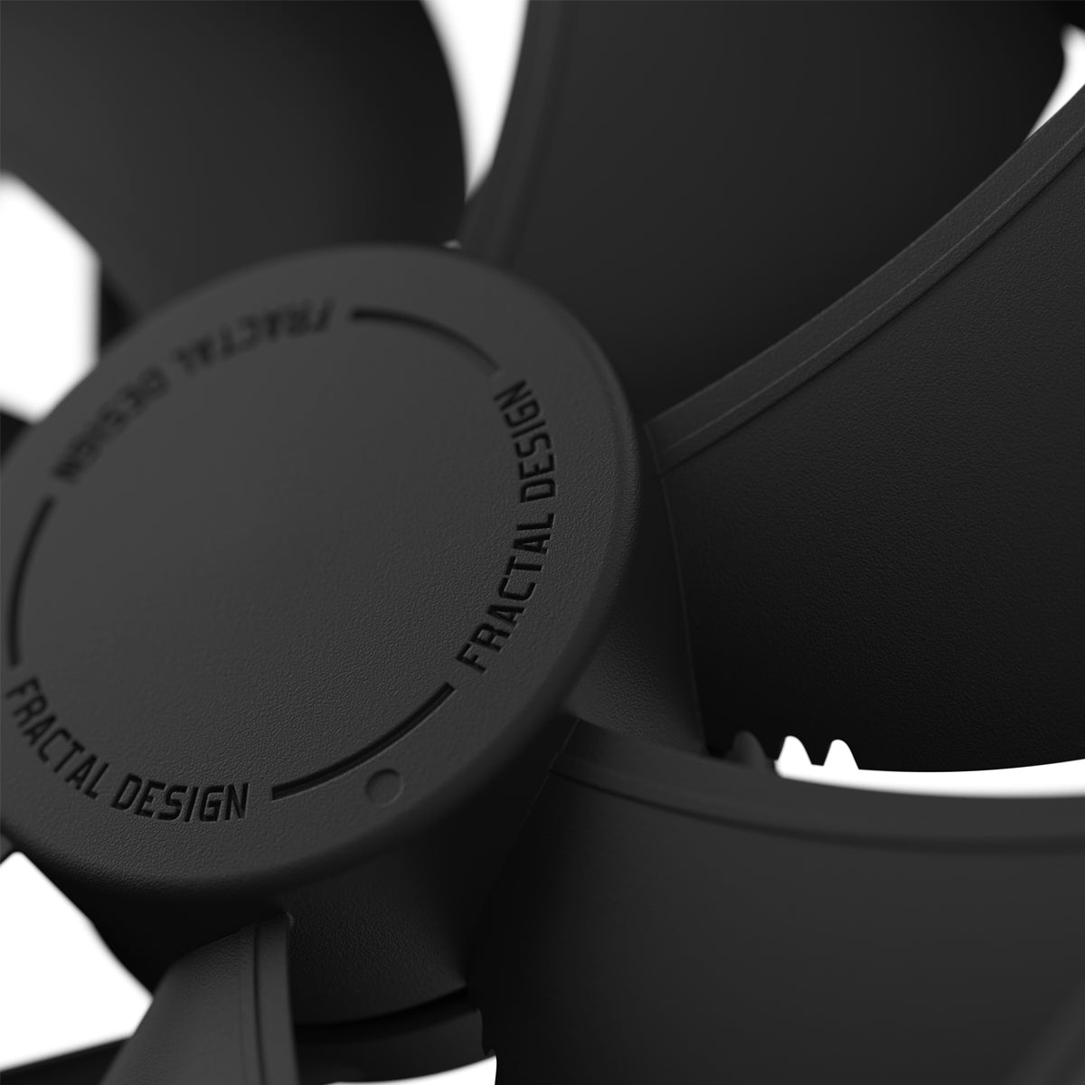 Fractal Design Dynamic X2 GP-14 140mm 1000 RPM 3 Pin Fan - OEM Packaging - Black