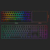 Akko 3061S HE Shine Through 60% Mini RGB Mechanical Keyboard - Sakura Pink Magnetic Switch