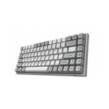 Akko 3084B Silent Muted Gray RGB Hot-Swappable Wireless Keyboard CS Jelly Purple Switch