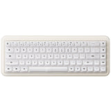 Akko YU01 Resin White Jade 65% RGB Wireless Mechanical Keyboard - Piano Pro Switch