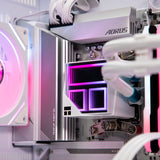 Equinox AMP RTX 5070 Ti Ryzen 7 9800X3D Gaming PC - WHITE