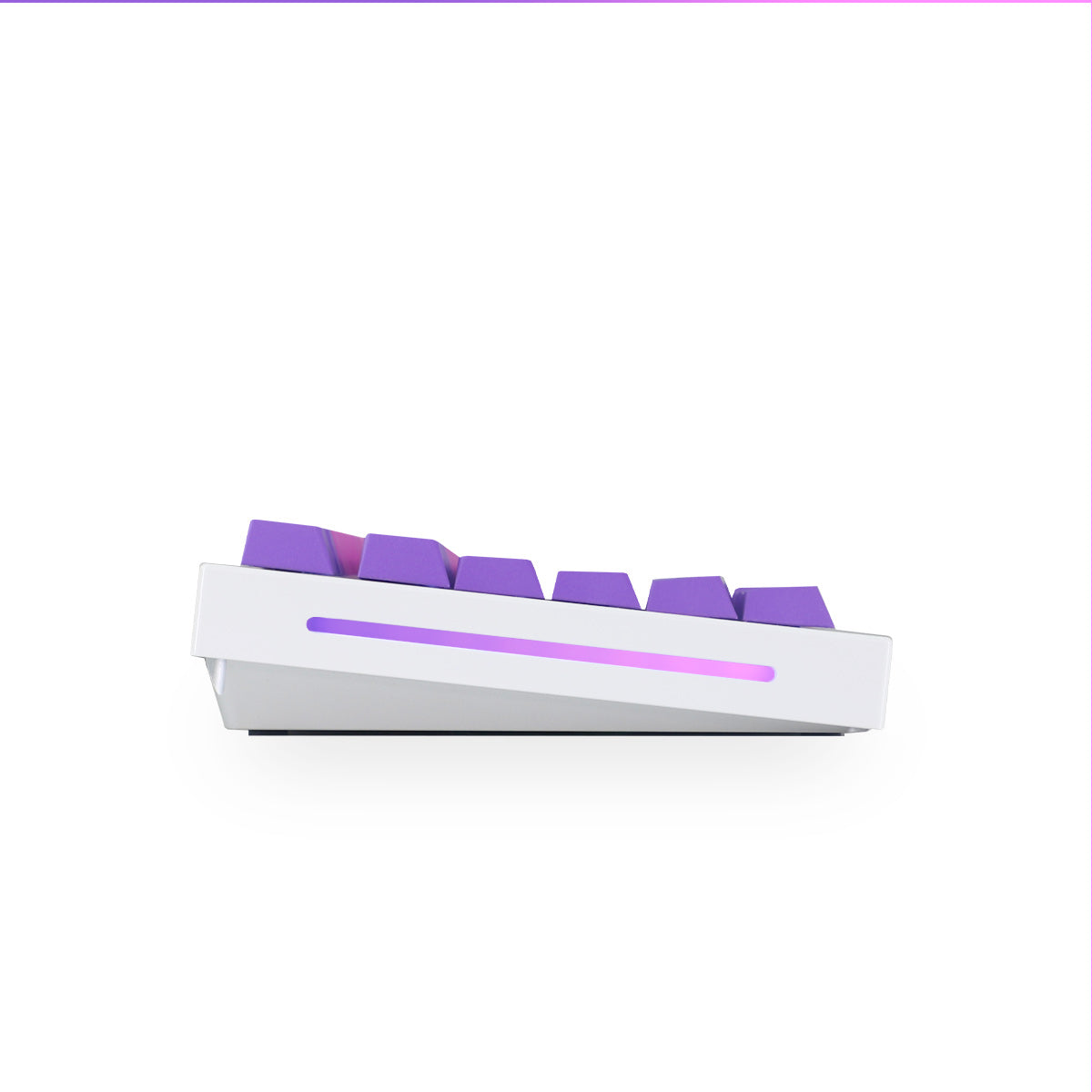 Glorious GMMK Pro 75% Custom Mechanical Keyboard Linear Switch - Lunar Blossom