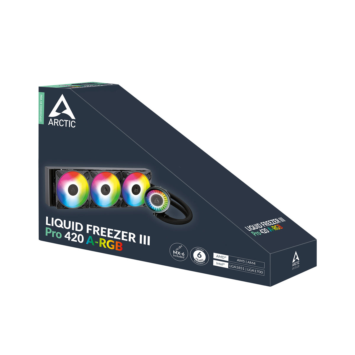 Arctic Liquid Freezer III PRO 420 A-RGB AIO CPU Cooler - Black