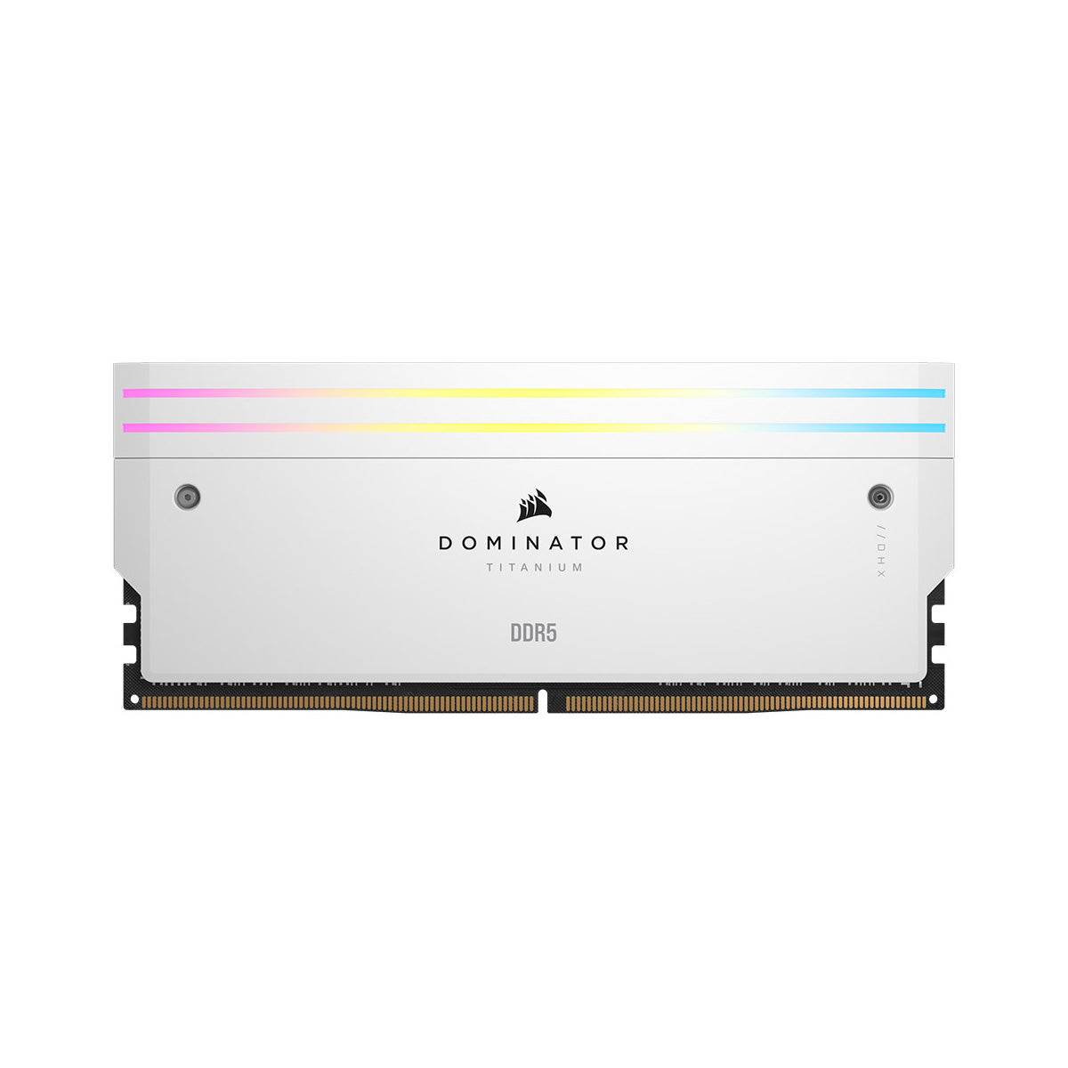 Corsair Dominator Titanium 32GB (2X16GB) DDR5-7200 CL34 Memory (CMP32GX5M2X7200C34W) - White