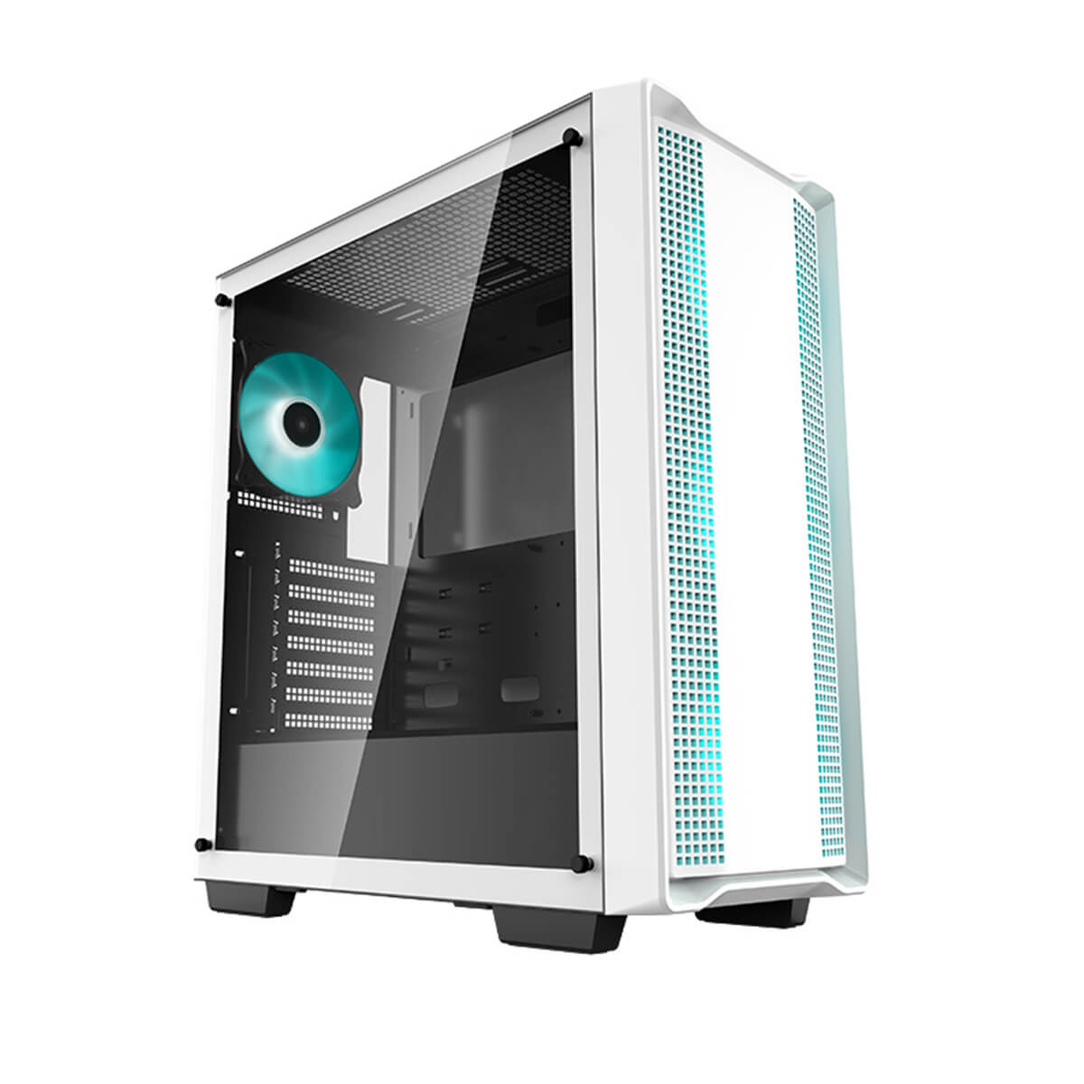 Deepcool CC560 V2 Mid Tower Case - TG White