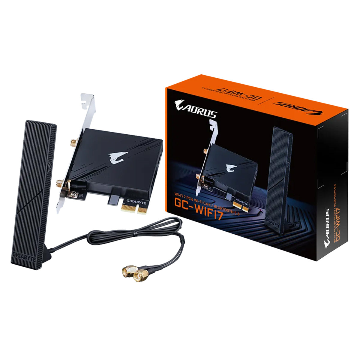 Gigabyte AORUS GC-WIFI7 Bluetooth 5.3 PCI-E Wi-Fi Adapter