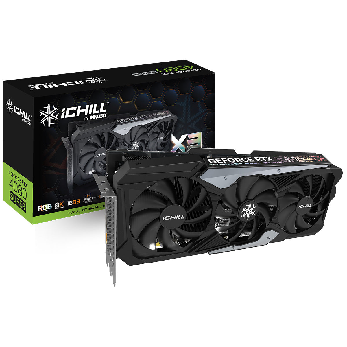 INNO3D GeForce RTX 4080 SUPER iChill X3 16GB Graphics Card