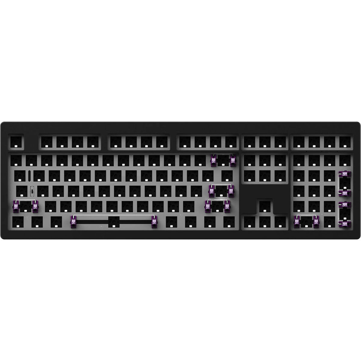 Akko Monsgeek M5W Black 100% Full Sized RGB Wireless Barebone Mechanical Keyboard