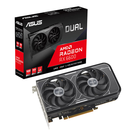 ASUS Radeon RX 6600 DUAL V3 8GB Graphics Card