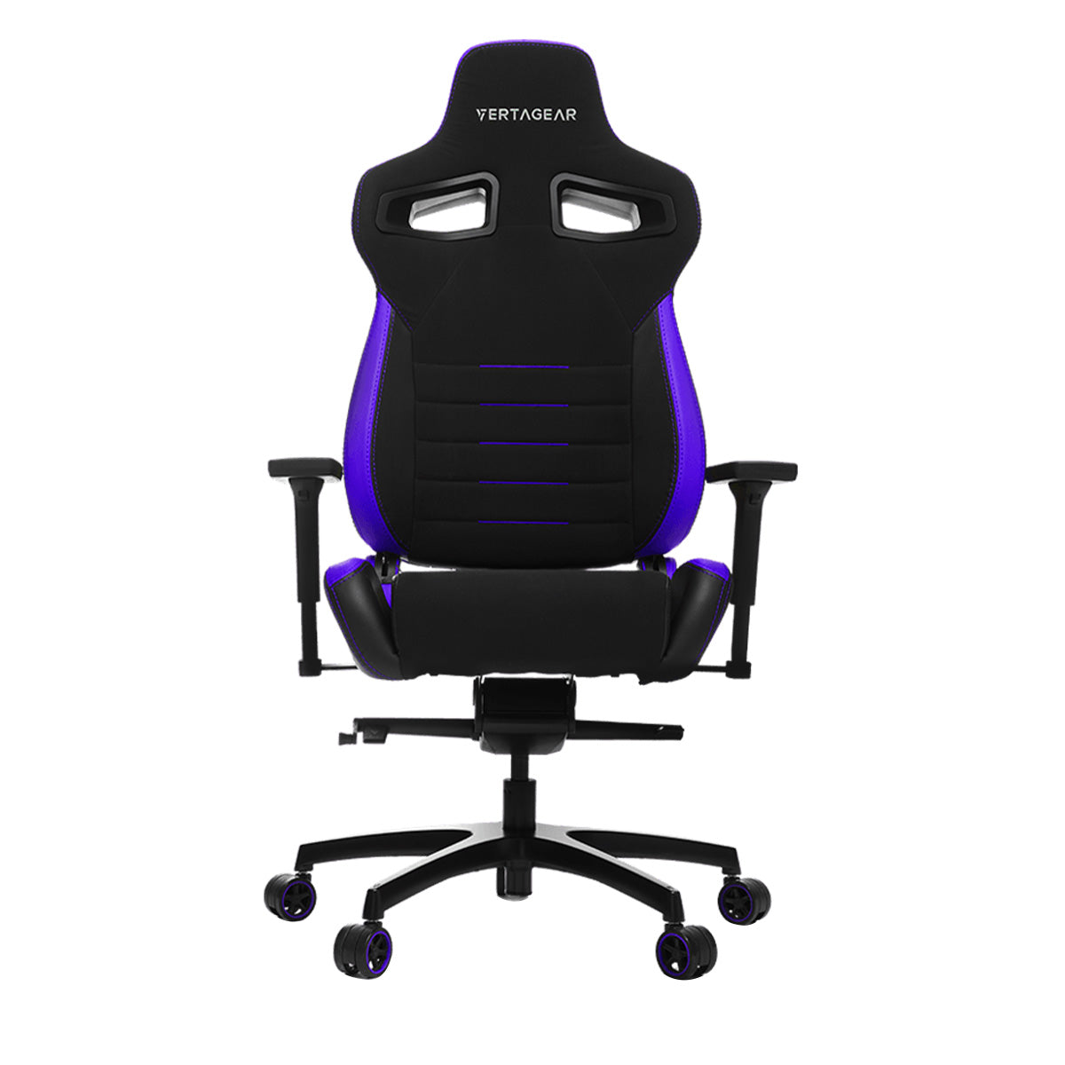 VERTAGEAR PL4500 X-Large Gaming Chair Black/Purple Edition (LED/RGB Upgradable)