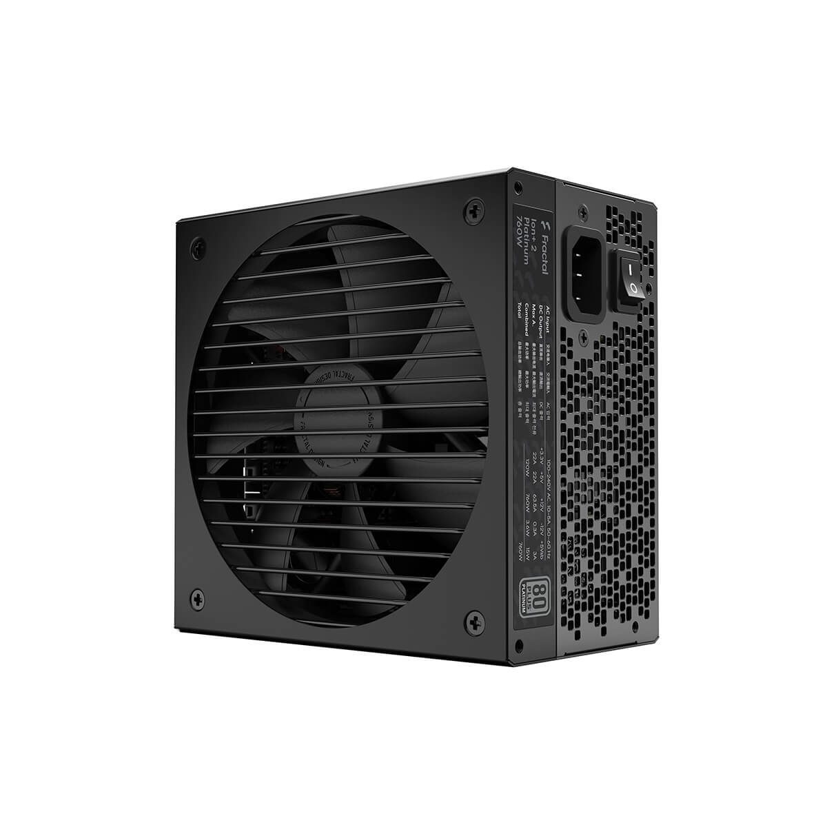 Fractal Design Ion+ 2 760W 80Plus Platinum Fully Modular ATX Power Supply