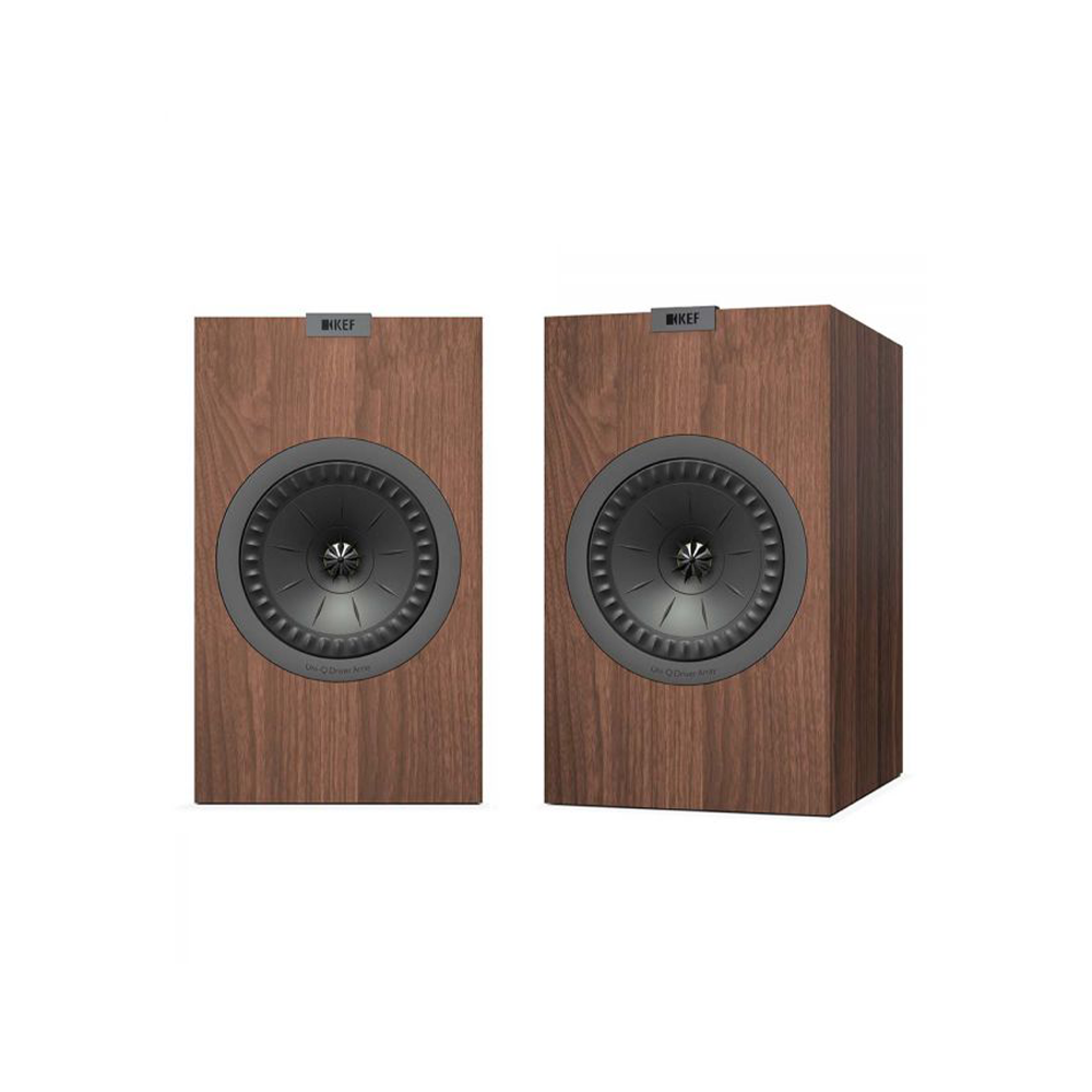 KEF Q350 Bookshelf Speakers (Pair) - Walnut