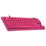 Logitech G Pro X TKL Rapid Analog Gaming Keyboard - Magenta