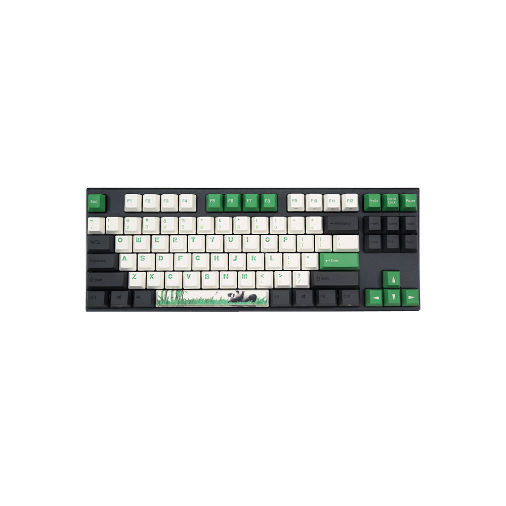 Varmilo MA87 V2 Panda R2 White LED TKL Dye Sub PBT Mechanical Keyboard - Varmilo EC Ivy V2