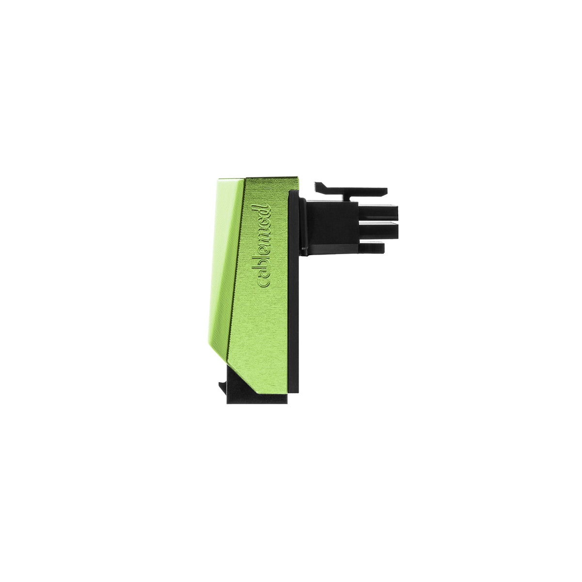 CableMod 12VHPWR 90 Degree Angled Adapter - Variant A - Green