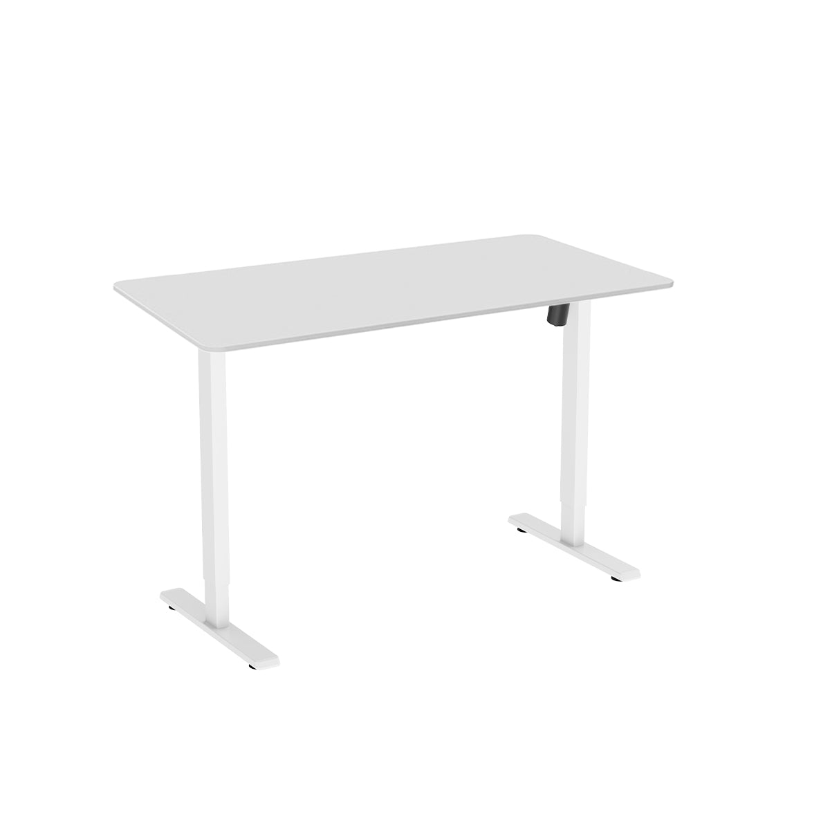 Lumi Commercial Grade Single-Motor Sit-Stand 1200x600mm Desk  - White