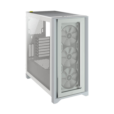 Corsair iCUE 4000X RGB Tempered Glass Mid-Tower Case - White