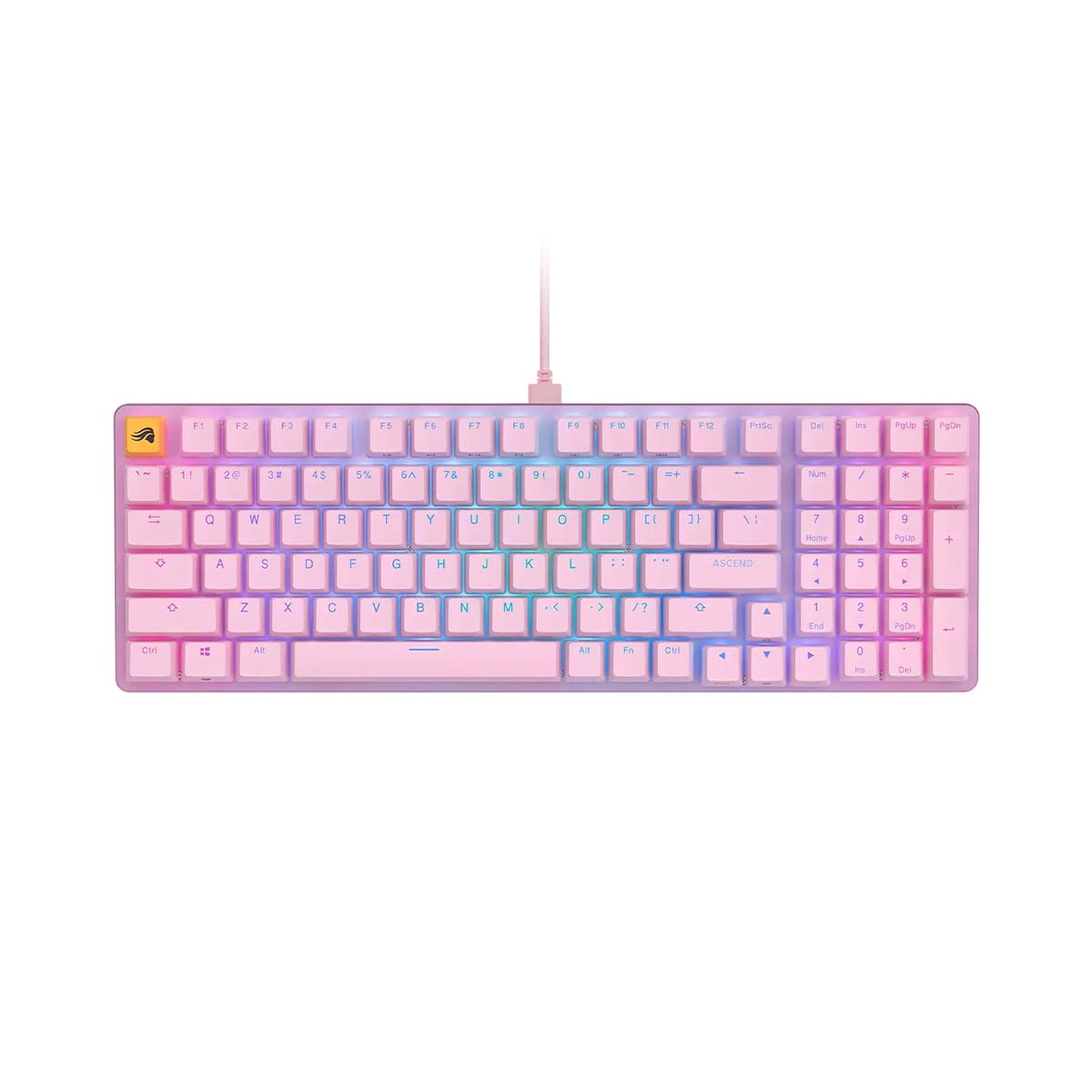 Glorious GMMK 2 Full Size Pre-Built Keyboard - Pink