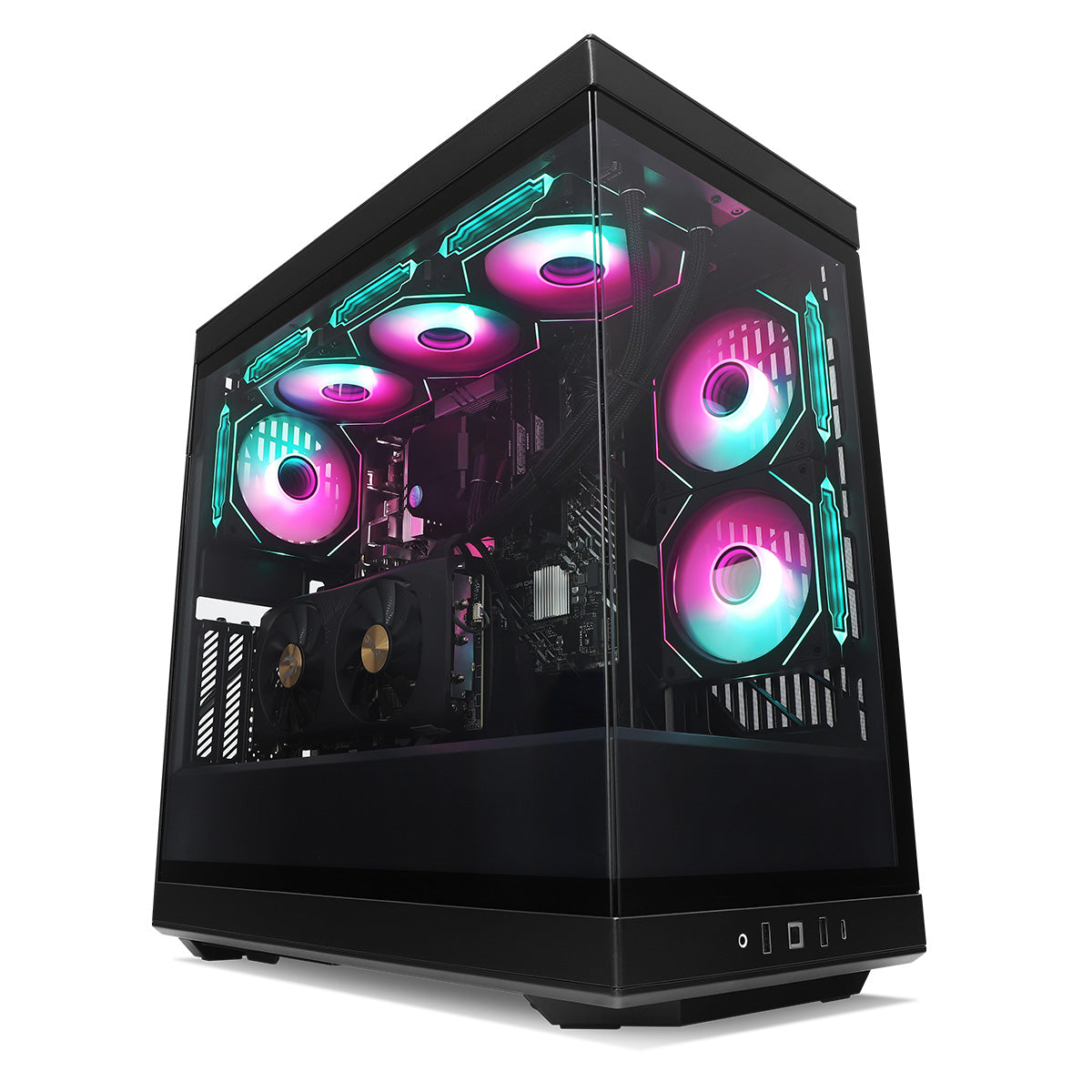 Empyreal SWIFT RTX 4070 Core i5-14400F Gaming PC - Black