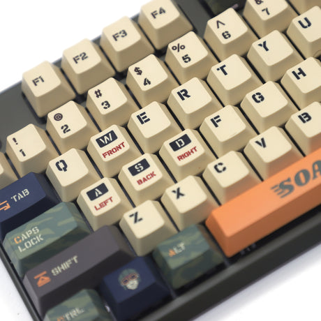 Varmilo VEM108 Warrior Soar Mechanical Keyboard - EC Rose V2 Linear Switch