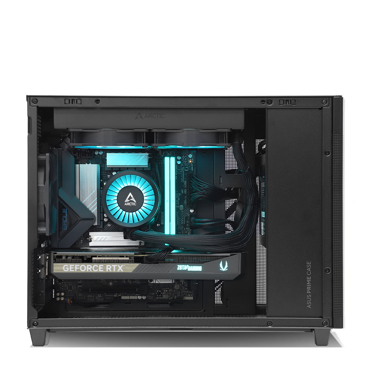 Terminator V2 GO RTX 5070 Core Ultra 265KF Gaming PC - BLACK