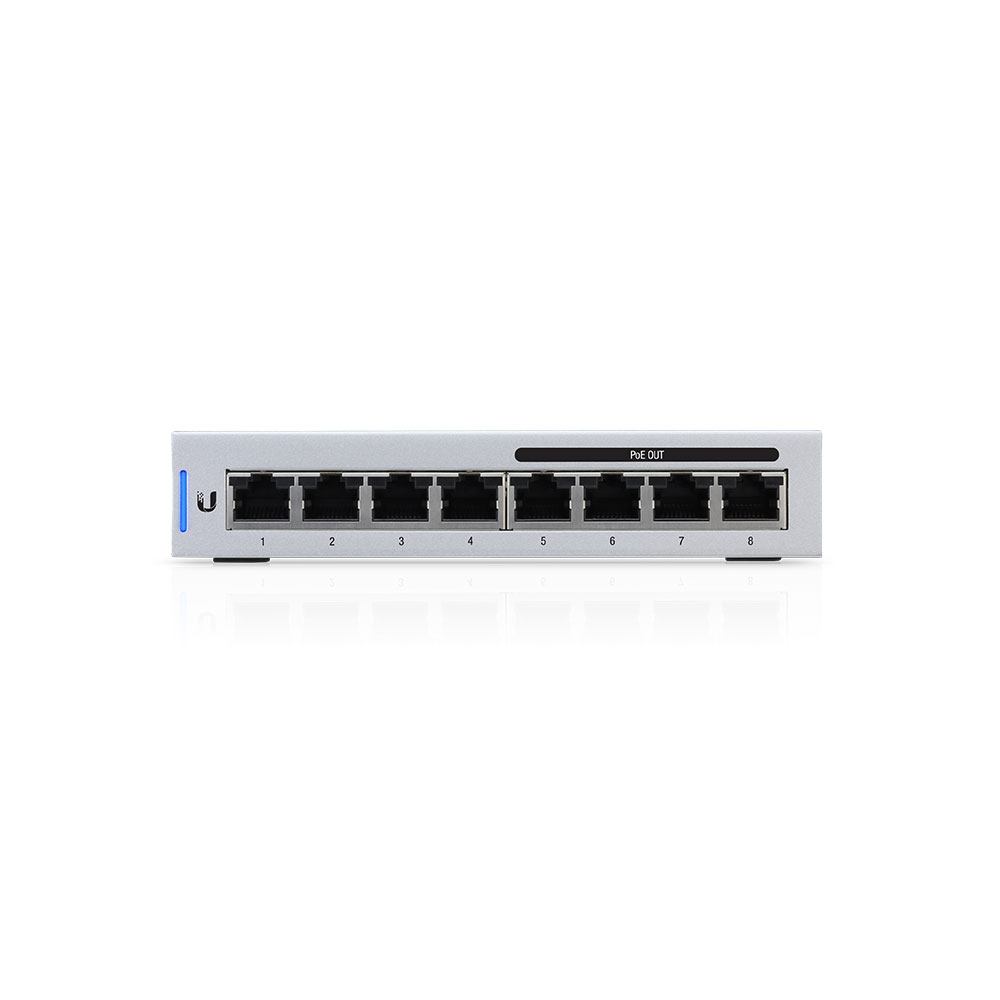 Ubiquiti UniFi Switch 8 Port Gigabit 60W Managed PoE Switch (US-8-60W)