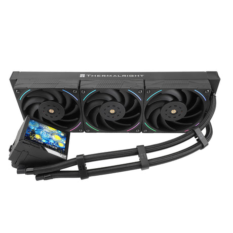 Thermalright Mjolnir Vision 360 Black X 360mm LCD AIO CPU Liquid Cooler - Bulk Pack