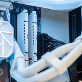 Gravity RR RX 9060 XT 16GB Ryzen 5 7500F Gaming PC - WHITE
