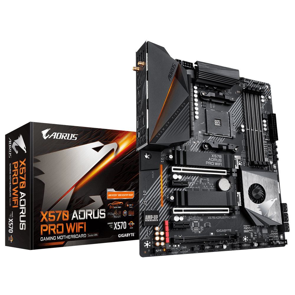 Gigabyte X570 AORUS PRO PCIe 4.0 M2 WiFi 6 Motherboard **Refurbished 1 Year Warranty**