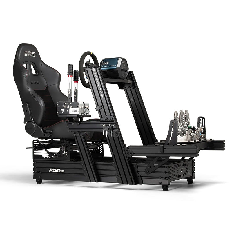 Next Level Racing F-GT 160 Cockpit- Wheel Plate Edition - Black