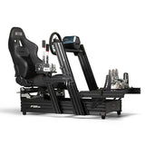 Next Level Racing F-GT 160 Cockpit- Wheel Plate Edition - Black