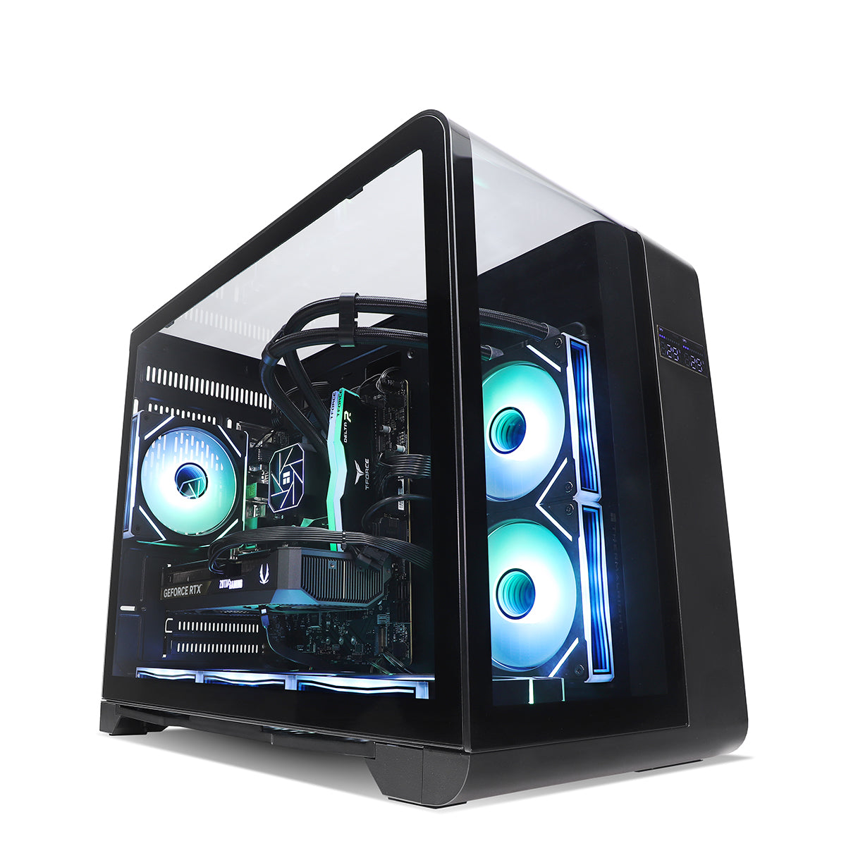 Singularity AMP GO RTX 5070 Ryzen 7 9700X Gaming PC - BLACK