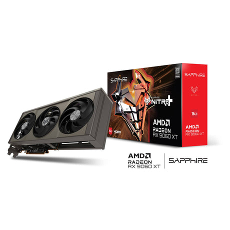 Sapphire Radeon RX 9060 XT Nitro+ Gaming OC 16GB Graphics Card
