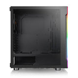 Thermaltake H200 RGB Tempered Glass Mid Tower Case - Black