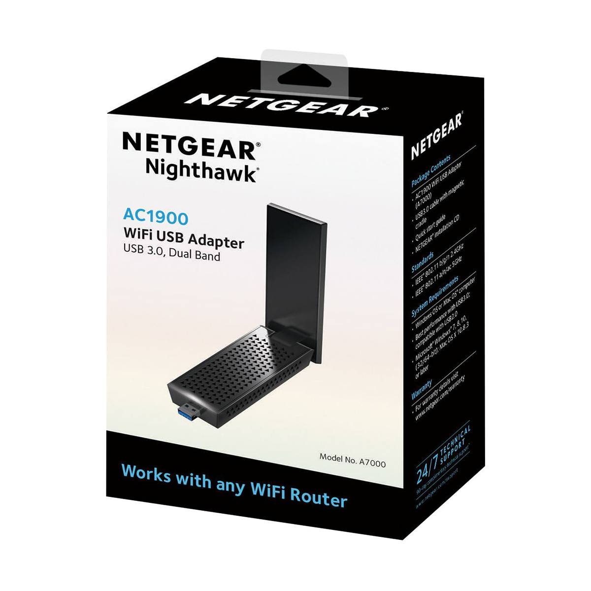 Netgear Nighthawk A7000 Dual Band AC1900 HIGH GAIN Wireless USB Adapter