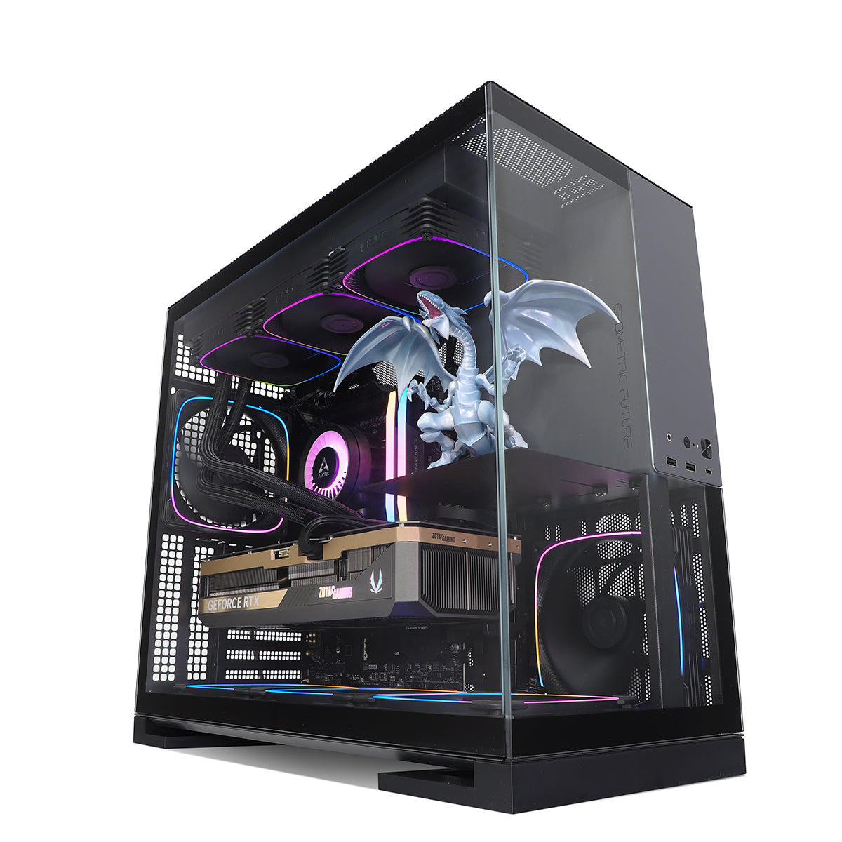 Catalyst RTX 5070 Ti Ryzen 7 9700X Gaming PC - BLACK