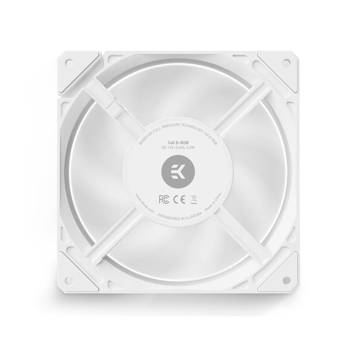 EKWB EK-Loop Fan FPT 140 D-RGB - White