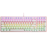 Glorious GMMK 2 96% Custom Mechanical Keyboard Cherry MX Silver Switch - Pink