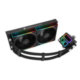 Thermalright Frozen Infinity 240 Black AIO Liquid CPU Cooler TLM12W Fans - Bulk Pack