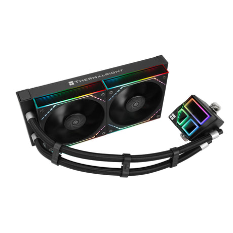 Thermalright Frozen Infinity 240 Black AIO Liquid CPU Cooler TLM12W Fans - Bulk Pack