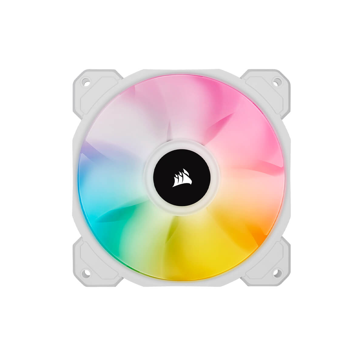 Corsair iCUE SP120 RGB ELITE White Performance 120mm PWM Fan - Single Pack