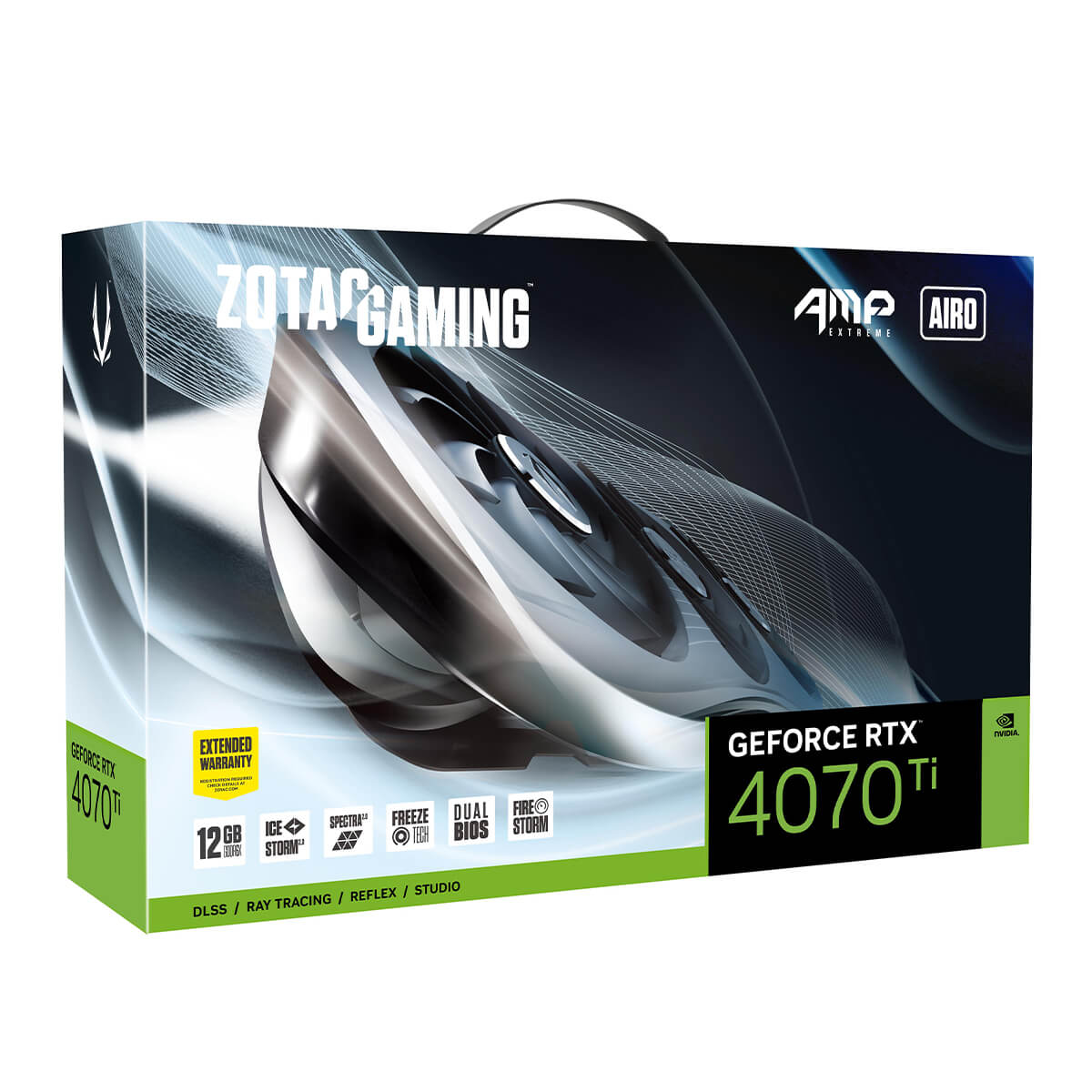 Zotac GeForce RTX 4070 Ti AMP Extreme AIRO 12GB Graphics Card