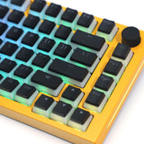 Glorious GMMK Pro 75% Custom Mechanical Keyboard Linear Switch - Bumblebee