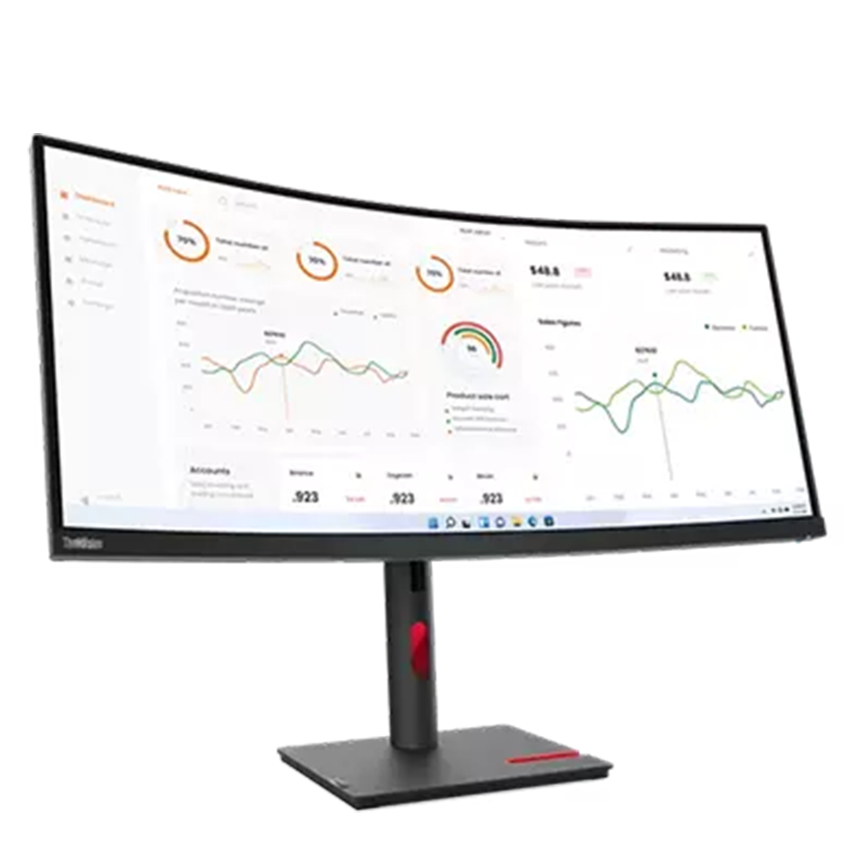 Lenovo T34W-30 34" UWQHD VA Monitor